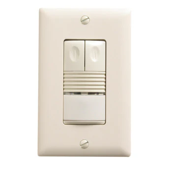 WATTSTOPPER PW-200-G PIR WALL SWITCH OCCUPANCY SENSOR 2 RELAYS 120/277V GREY - Image 6